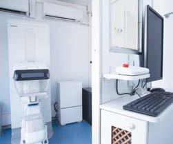 Mobile mammography & X-Ray clinics have designed to increase