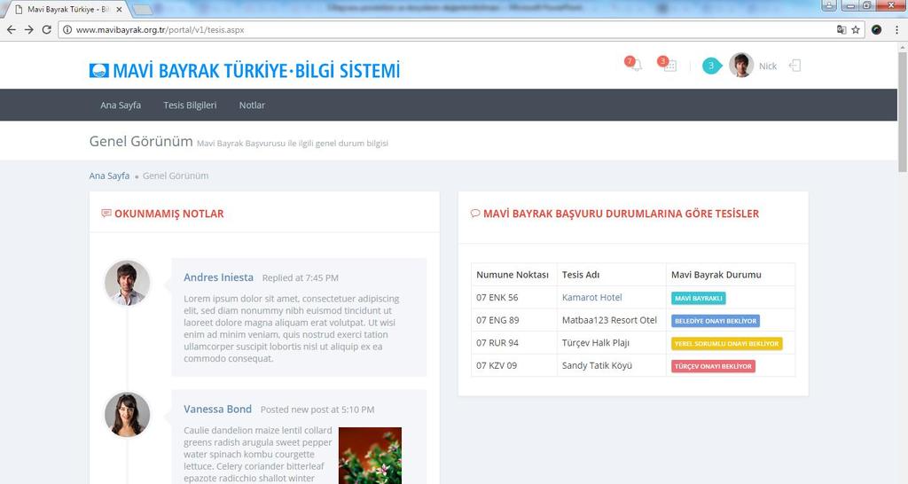 PLAJ/TESİS GİRİŞİ Eğer plajı Belediye işletiyorsa