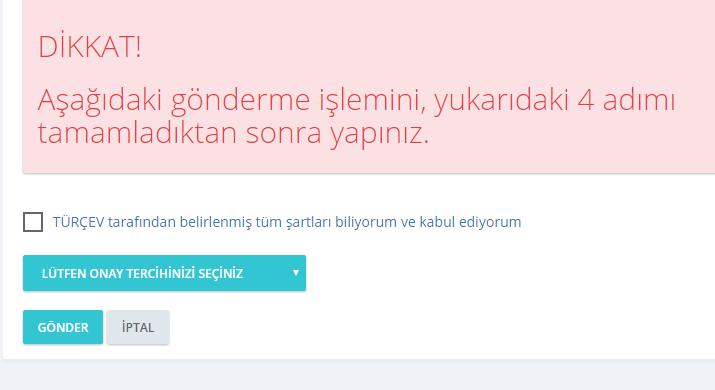 5- ÖN İZLEME VE ONAY Yerel sorumlunun onayına gönderilmelidir.