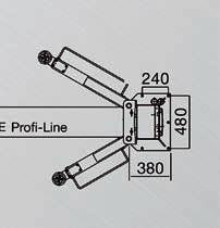 t - 0 V) Profi Line Lift otomatik kilit sistemli,