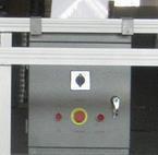 B.1. Kumanda Kontrol Kutusu Kumanda panosunun ön yüzünde bulunan anahtarlı şalter ile panoya enerji verilir.