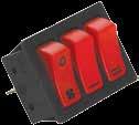 ksesuarlar & Kapak - Conta 223 NEL Tekli nahtar NEL Single Switch Ürün Kodu mper çıklama Product Code mps Description TM1.101 16 Tek Işıklı Kırmızı TM1.102 16 Tek Işıksız Kırmızı TM1.