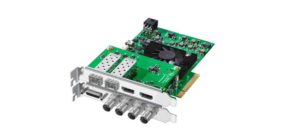 Product Technical Specifications DeckLink 4K Extreme 12G 12G-SDI üzerinden iki tam kare DCI 4K giriş ve çıkışlara sahip en üst düzeydeki dijital sinema görüntü yakalama kartı!