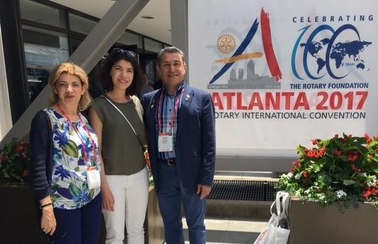 09-15 Haziran 2017 ROTARY INTERNATIONAL CONVENTION- ATLANTA 2017 SEVGİLİ DOSTLAR, SİZLERE EN SON KATILDIĞIMIZ