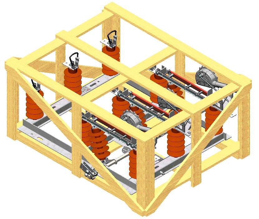 24kV,630, ELBI- HS Packing Wooden Case Dimensions: Width (W) : 108