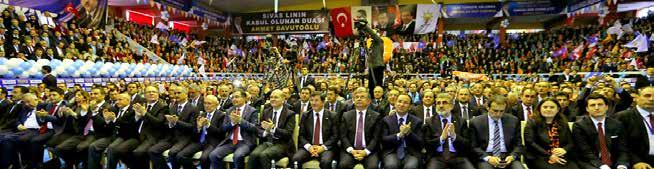 BAŞBAKAN DAN MÜJDELER Başbakan Ahmet Davutoğlu, Sivas 4 Eylül Spor Salonu nda düzenlenen AK Parti 5. Olağan İl Kongresi ne katıldı. Davutoğlu Sivas a önemli müjdeler verdi.