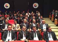 Seminere Meclis Başkanımız Necati Şahin, Yönetim Kurulu Başkanımız Osman Yıldırım, Yönetim Kurulu ve Meclis