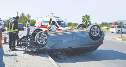 2 15 Eylül 2017 Cuma Ortaca da otomobille, motosiklet çarpıştı; 1 yaralı Or ta ca da oto mo bil le, mo to sik le tin çar pış ma sı so nu cu 1 ki şi ya ra lan dı.