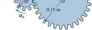 α A = (0,5 θ 3 + 0,5 α A dθ = ω dω (0,5 θ 3 + 0,5 dθ = ω dω r A ω A =r ω 0,05 1395,94 =0,15 ω ω =465 rd/s (0,065 θ 4 + 0,5θ= ω A / ω A =1395,94 rd/s ÖRNEK r =150 mm S=0 d