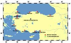 Türkiye Ulusal Deniz Seviyesi Ġzleme Sistemi (TUDES) 11 Tamamlanan 2 Planlanan İskenderun, Erdemli, Antalya