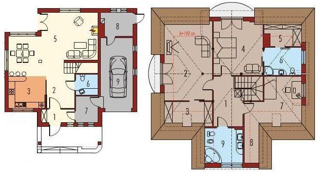 ÖRNEK EV MODELLERİMİZ 187 M2 ÖRNEK EV MODELİ TOPLAM 101.48m2 1. Giriş 03.99m2 2. Antre 11.39m2 3. Mutfak 10.