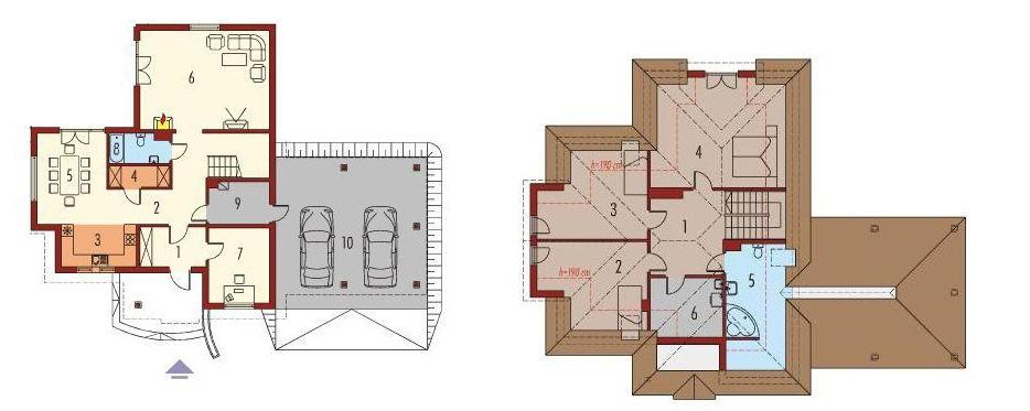 ÖRNEK EV MODELLERİMİZ 205 M2 ÖRNEK EV MODELİ 16 TOPLAM 135.60m2 1. Giriş 06.37m2 2. Antre 13.