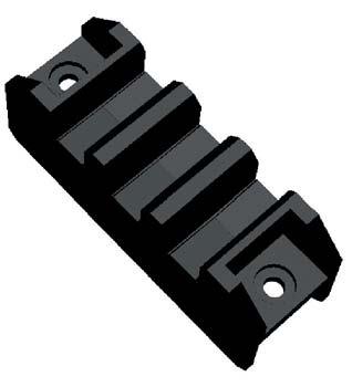 1x3F PLASTIC BUSBAR SUPPORT WITH 10