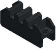 1x3F PLASTIC BUSBAR SUPPORT WITH 10 mm COPPER 3 PHASE CODE / KOD İRTPS 1308