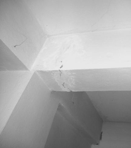 Şubat 2007 Sivrice-Elazığ Depremlerinden Sonra Oluşan Yapı Hasarları 243 Tersinir yüklerden dolayı duvarlarda 45 o lik çatlaklar meydana gelmiş, birçok duvarda duvarkolon-kiriş birleşimleri