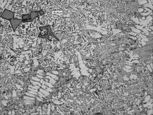 M. ULUDAĞ et l./ ISITES2014 Kruk - TURKEY 1568 Şekil 6. 10 mm klınlığındki kesit lnın ship prçlrın mikroypısı Şekil 7.