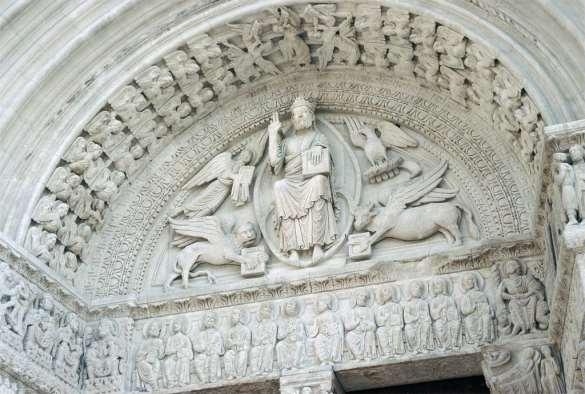 Romanesk üslup Tipik Roma yapı tekniğinin yeniden canlanması gibi görülebilecek bir yaklaşım söz konusudur. Mimari üslup, diğer sanatları da belirlemiştir.