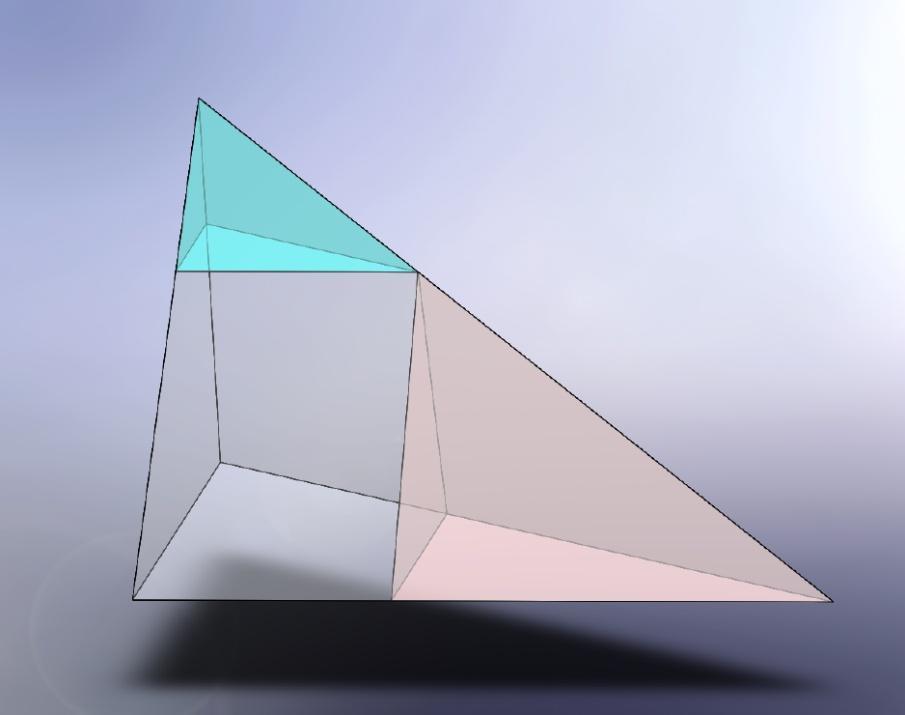 4. NZR ÜÇNRİN NRINN NZR ÜÇN İRMİTRİN HİMRİN ÇİŞ u bölümde, 3. bölümde yer alan ve düzlemde bir üçgeni için sağlanan özellikler üç boyutlu uzayda üçgen piramitler üzerine taşınmıştır. SİYOM 4.