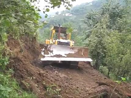 Orman yolları yapımında, orman işçilerinin yaptığı işler; 1-Yapı alanının