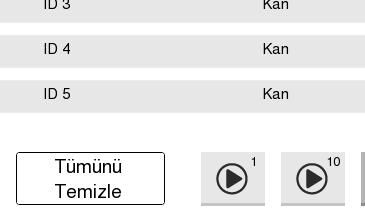 (Numune tepsinin ilk pozisyonlarının (örneğin: Pozisyon 1 ve 21) acil numuneler için açık bırakılması tavsiye edilir.) z Tüplerin doğru olarak yerleştirilmesi çok önemlidir.