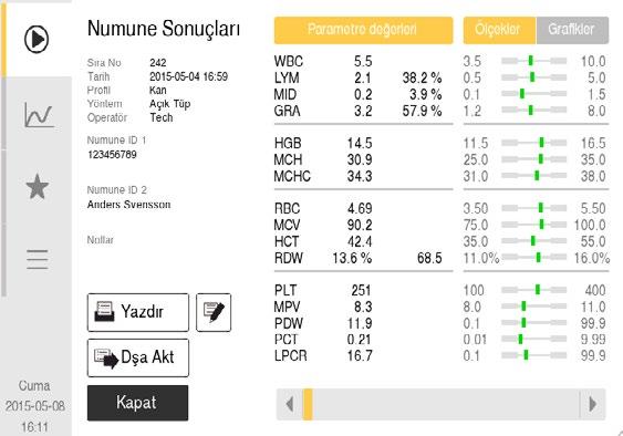 z Gelişmiş Kullanıcı menüleri gri renkle vurgulanır.