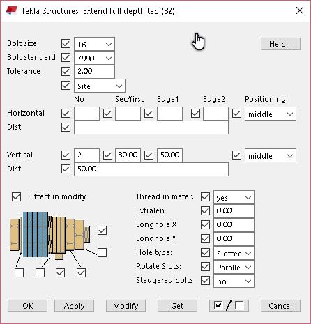 Depth Tab (82) nolu makro seçilir ve çift t