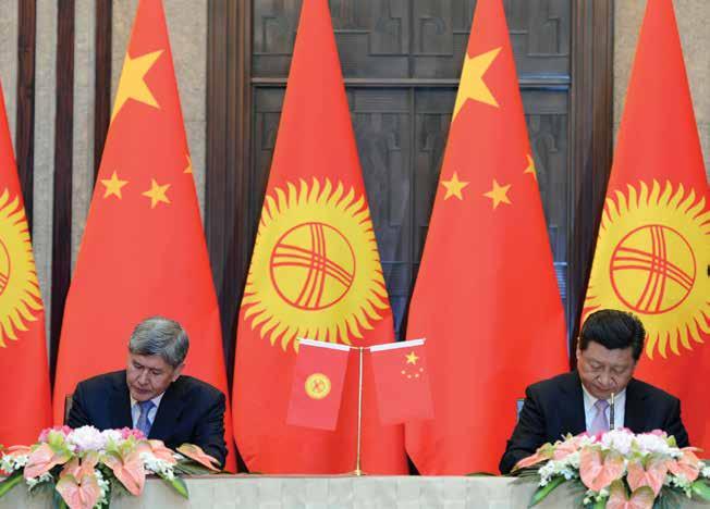 94 АҚПАРАТТЫҚ-САРАПТАМА CHINA PROVIDES MILITARY ASSISTANCE TO KYRGYZSTAN www.president.