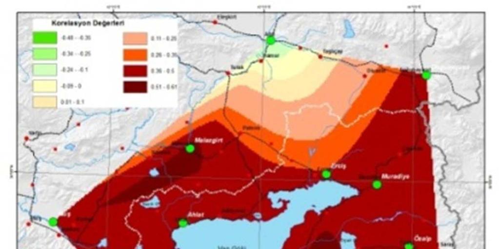 Şekil 3: Van Gölü Havzası ve