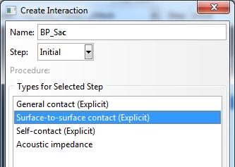 14 (b) de görülen create interaction penceresinden yüzey-yüzey teması (surface to surface contact) seçilir.