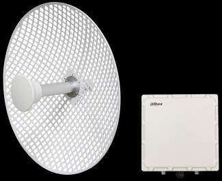 5 kg, IP41, 320 PFM886-10 Outdoor 5G Wireless video iletim cihazı 5G Modu 5745~5825MHz,IEEE802.11 a/n/ac, Çıkış Gücü: 27dBm, dahili anten: 25dBi, İletim Mesafesi: 0-10km, -30 C~70 C Ç.