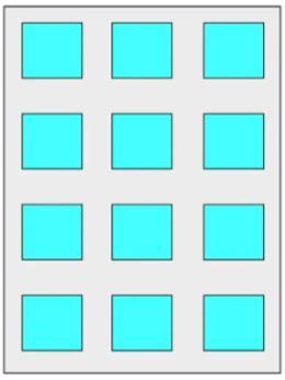 GridLayout Ekranı satır ve sütunlara böler. Android 4 den sonraki sürümler ile birlikte gelmiştir.