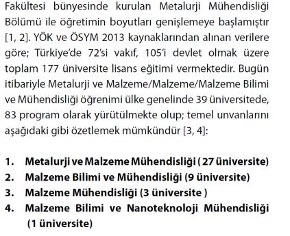 olmakla birlikte tüm programlar akademik Staj