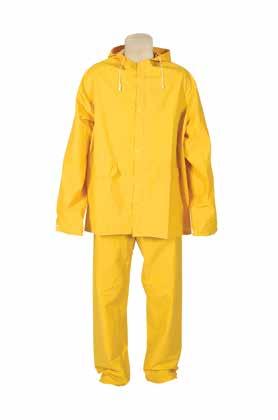 Yeșil Sarı Lacivert XL XL XL XXL XXL XXL Polyester iplikten örülmüș ve PVC kaplı, suya ve rüzgara karșı dayanıklı, özellikle yağmurdan korunmak için giyilen pardesü șeklinde koruyucu giysidir.