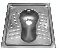Paslanmaz Klozetler Stainless Steel Toilets 29 Paslanmaz Klozet / Rezervuarlı Stainless Steel Toilet / Reservoir