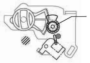 1. Açma/kapatma dü mesini kapat n. 2. Motor difllisi üzerindeki iki vidadan birisini gevfletin. 3.