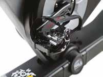 > Yenilikçi dizayn: Tour de France Spin Bike farklı kullanıcıların isteklerine cevap vermek amacı ile dizayn edilmiştir. Sele ve gidon sistemleri patentlidir.