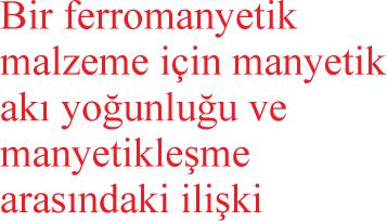 Dışarıdan bir manyetik alan uygulanmaması durumunda, atomsal manyetik momentlerin yönleri gelişigüzeldir ve bu nedenle, malzemenin küçük bir parçası bile makro ölçekte manyetik davranış sergilemez.