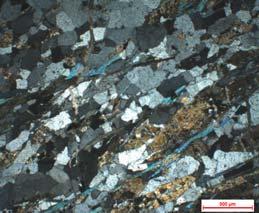 (devamı) Kaya Grupları Genel Doku Mineral Parajenezi Karakteristik Özellik Mikrofoto 5- Kalsit klorit muskovit epidot