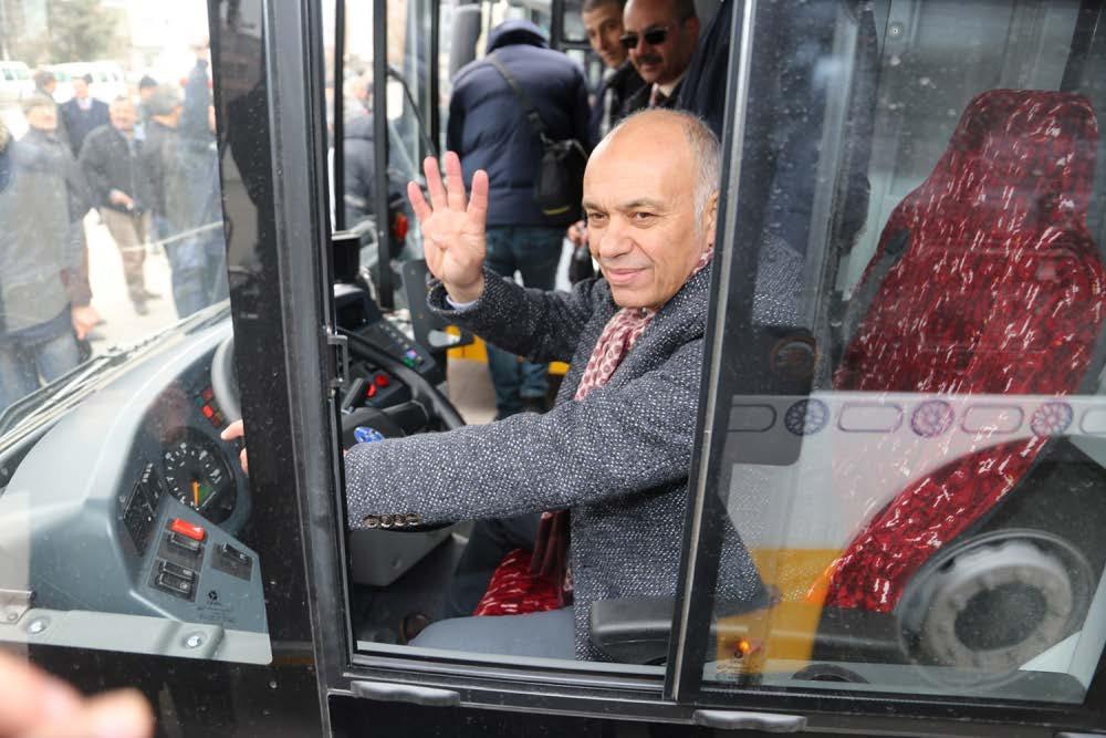 YENİ HALK OTOBÜSLERİ Toplamda 33 adet halk otobüsümüz belirlenen