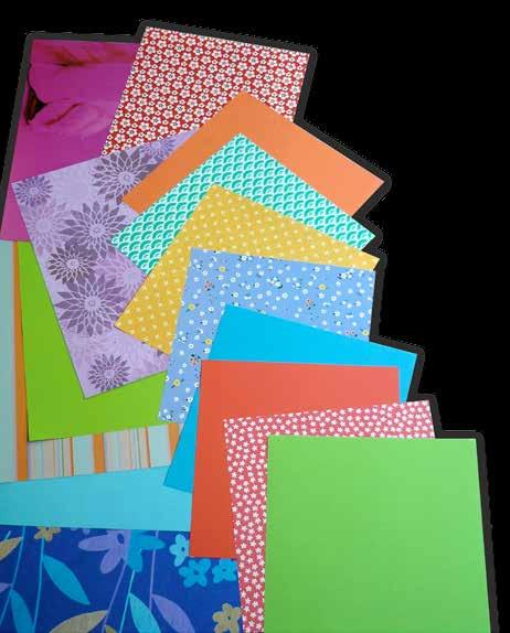 Ancak origami yapmak için özel kâğıt gerekli de değildir. Katlanacak nesneye göre her türlü kâğıttan yararlanılabilir.