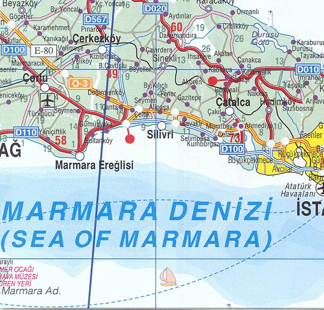 I. BÖLÜM SİLİVRİ EKONOMİK VE SOSYAL GÖSTERGELER Coğrafi Konum Marmara Bölgesinde, İstanbul un ilçesi olan Silivri bir sahil kentidir.