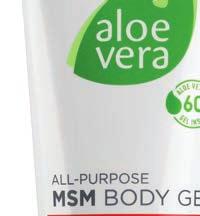 Krem %60 Aloe Vera Jel ve özel MSM