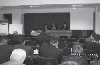 05 Kasım 2008 tarihinde EMO Diyarbakır Şubesi 15. Dönem 1. Danışma Kurulu toplantısı Şube seminer salonunda düzenlendi.