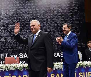 Şura ya Başbakan Yardımcısı Nurettin Canikli, Ekonomi Bakanı Nihat Zeybekci, Gümrük ve Ticaret Bakanı Bülent