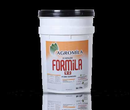 FORMİLA (6.32.0) FORMİLA bitkinin özellikle çiçeklenme döneminde güvenle uygulayabileceğiniz yüksek oranda fosfor içeren bir damlama gübresidir.
