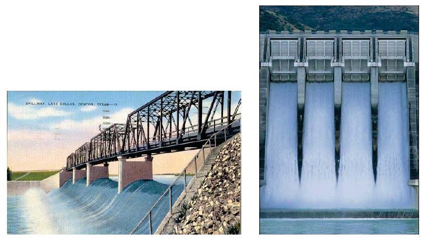 Taşkın Kontrol Yöntemleri Su Yapıları Sistemleri Haznelerden Savaklama Baraj haznesinde depolanmış S su hacmi