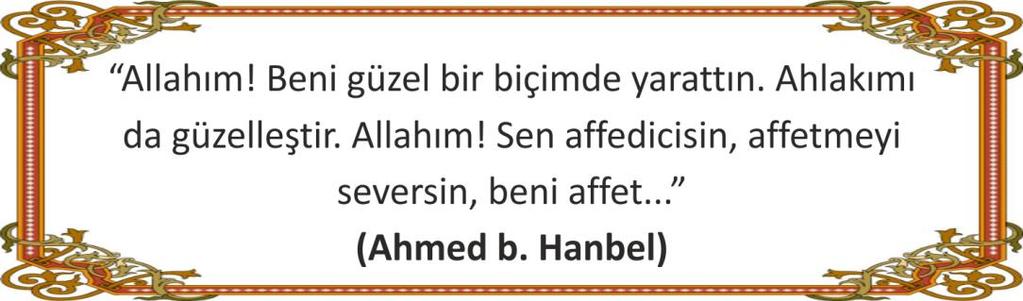 HADİS-İ ŞERİFLERLE HAFTANIN DUASI O NUN (sav) AHLAKI KUR AN DI Sehl İbni Sa'd radıyallahu anh'den rivayet edildiğine göre, Nebî sallallahu aleyhi ve sellem Ali radıyallahu anh'a şöyle dedi: "Allah'a