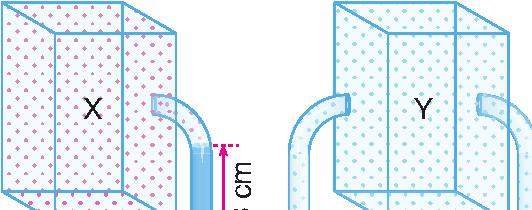 3.1. Gazların Özellikleri 5. P O = 75 cm 8. Hacim P 2 P 1 Yanda belli bir miktarda alınan gazın sıcaklık hacim grafiği verilmiştir. X Y A Su 68 cm Civa 10 cm EEE_11.3.1_2 Sıcaklık Buna göre, aşağıdakilerden hangisi yanlıştır?