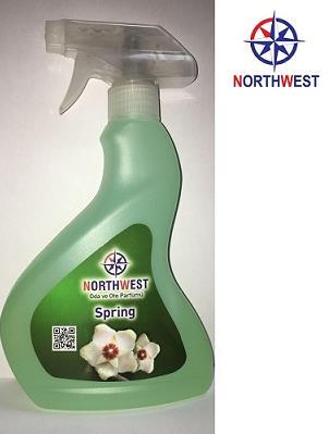 NORTHWEST ODA ve OTO KOKUSU SPRING 500ml NORTHWEST oda ve oto parfümü kötü kokulara karşı etkilidir. Extrem bir koku esansı vardır. Spring modeli kullanıldığı alana fresh bir koku yayar.