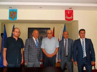Evin Ibraim le-a prezentat oaspeţilor câteva date despre istoricul comunităţii turce din Dobrogea şi despre activităţile desfăşurate în cadrul uniunii.